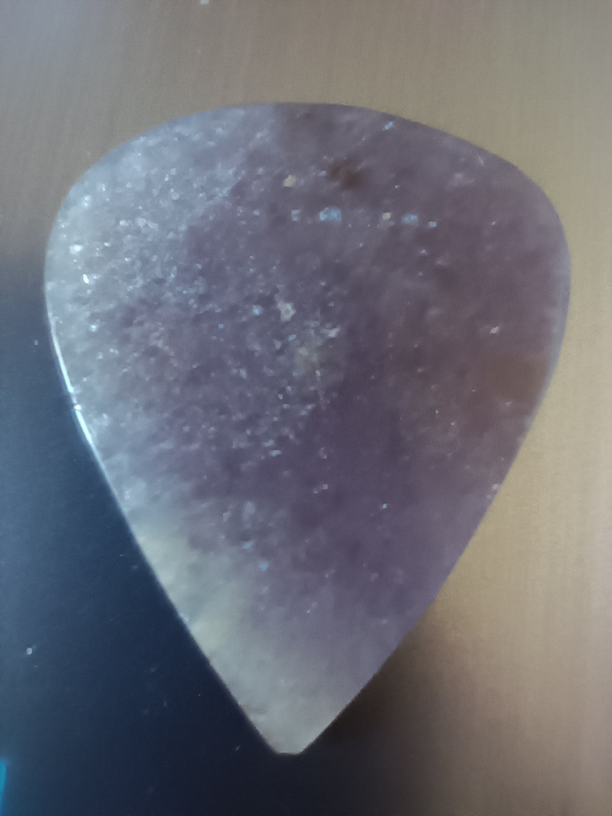 Dumortierite Metaphysical "Pick of Destiny" Guitar Pick