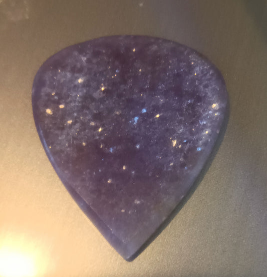 Dumortierite Metaphysical "Pick of Destiny" Guitar Pick