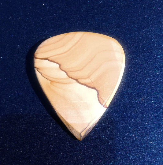 Sand Dune Jasper Metaphysical "Pick of Destiny" Guitar Pick