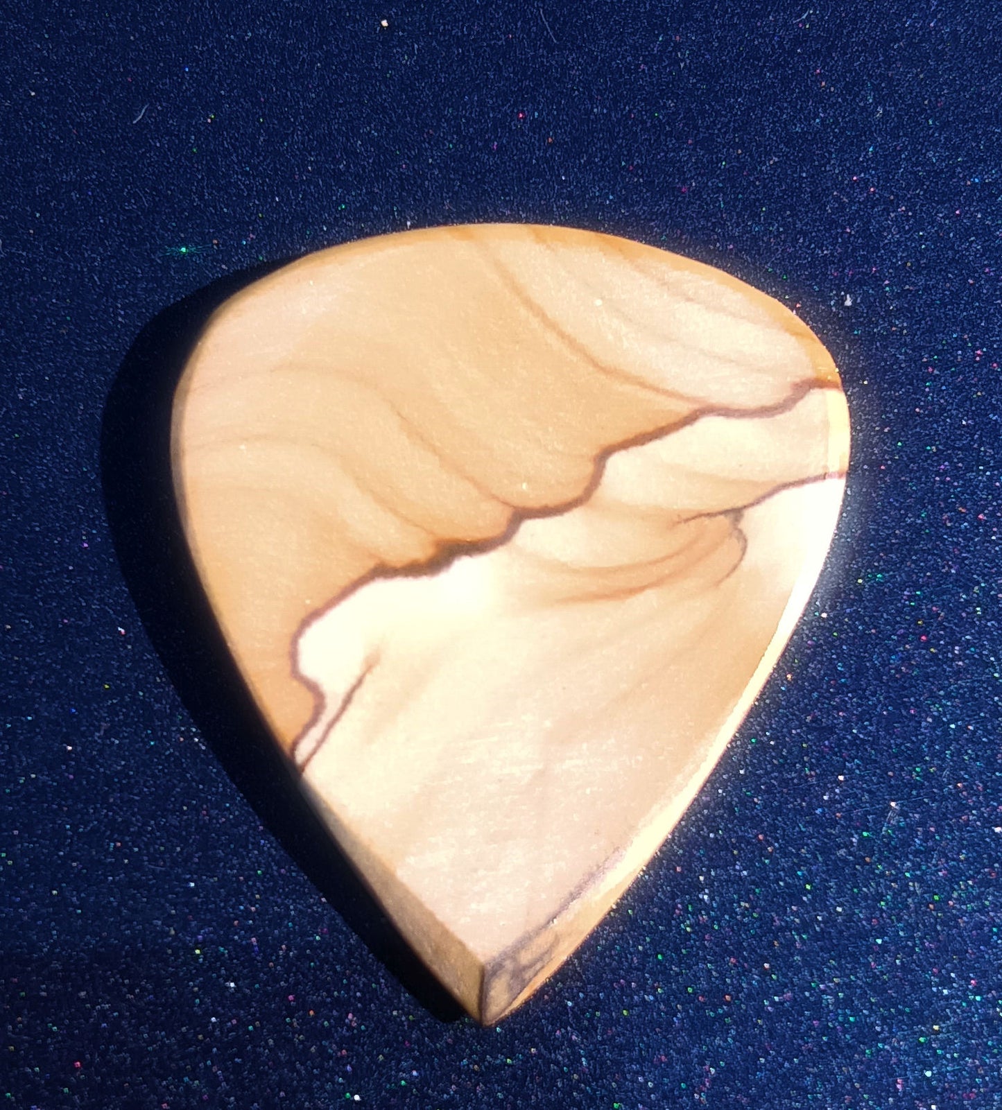 Sand Dune Jasper Metaphysical "Pick of Destiny" Guitar Pick