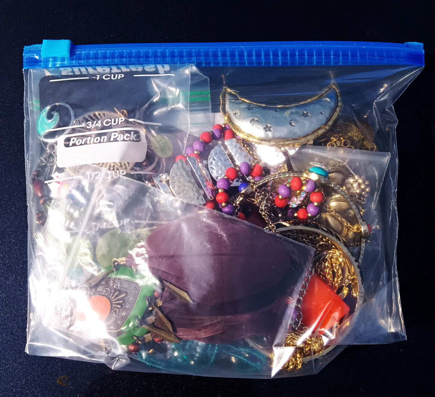 Mystery Mixed Costume Jewelry Bag - 1 Pound - No. 25