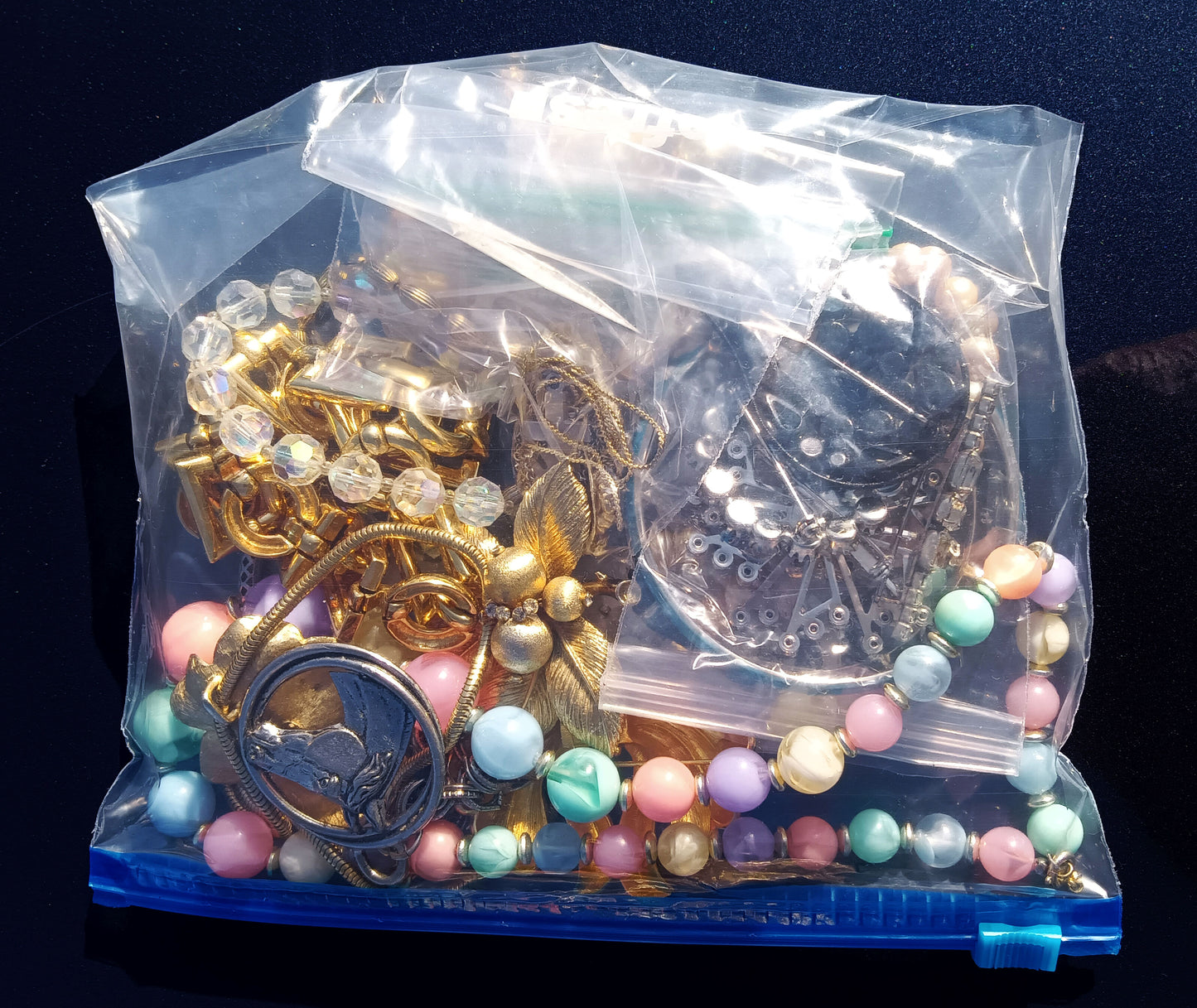 Vintage Costume Jewelry Mystery Bags – 1 pound