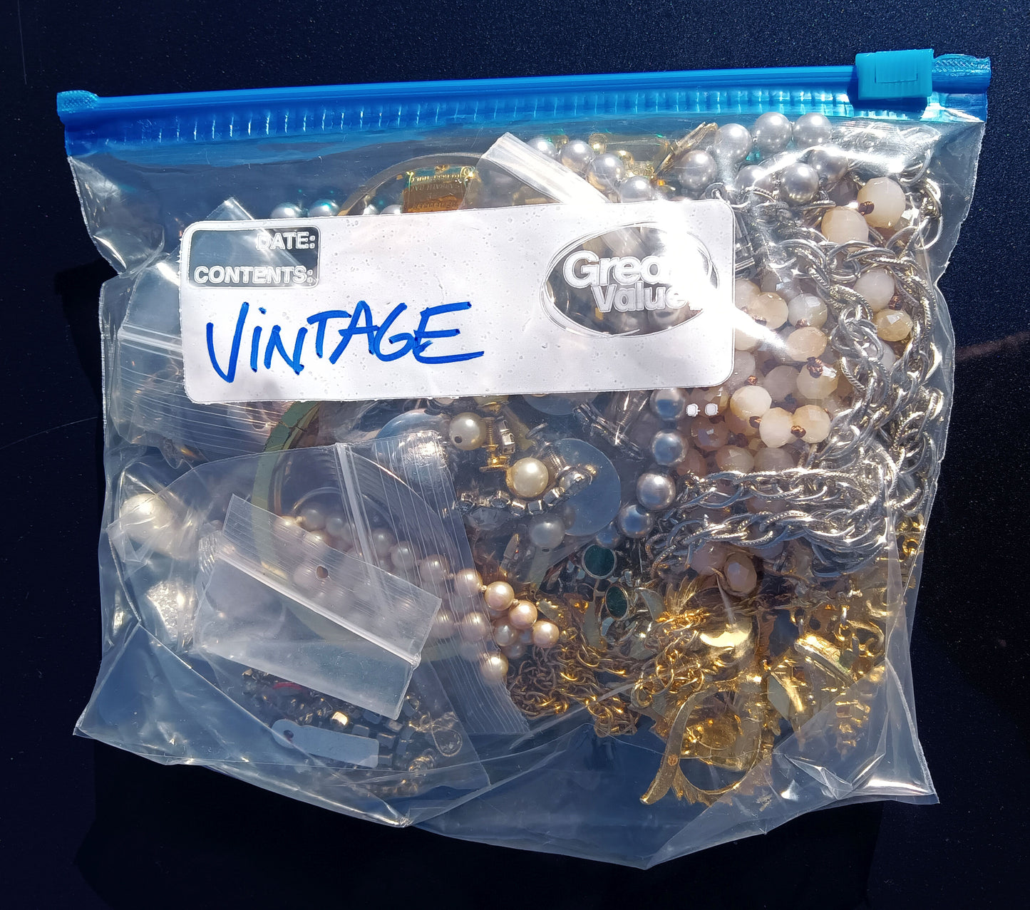 Vintage Costume Jewelry Mystery Bags – 1 pound