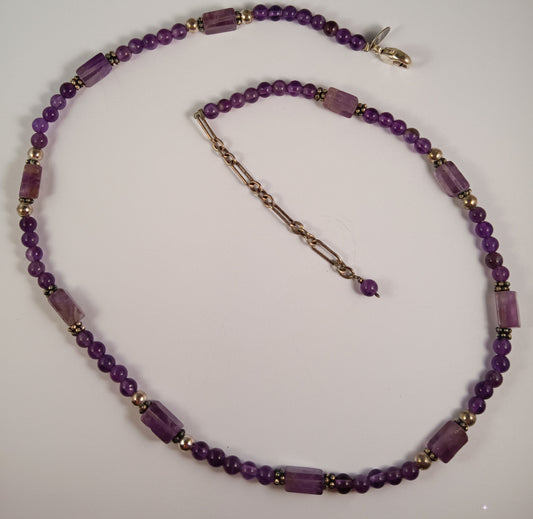 Silpada Amethyst Necklace - Catalog No. N1446