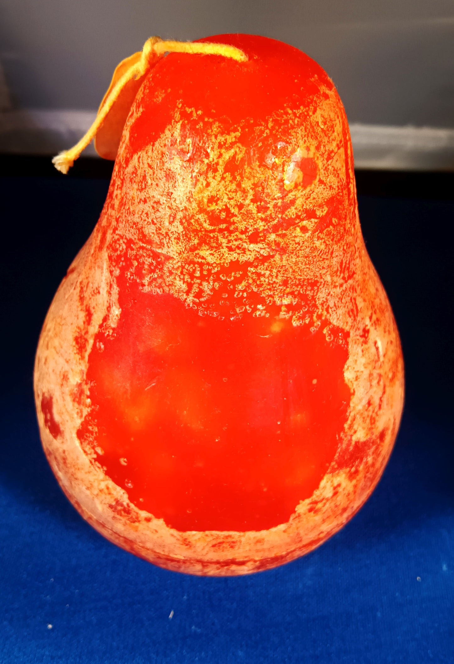 Vince Kitira Red Distressed Pear Candles