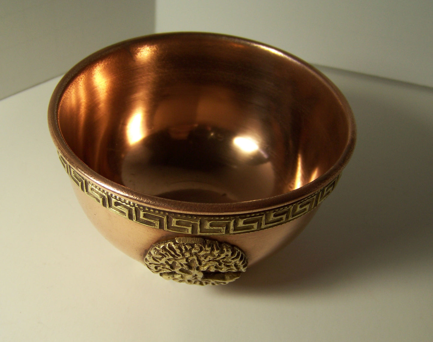 Brass Offering Bowl - Tree of Life- 3" Wide