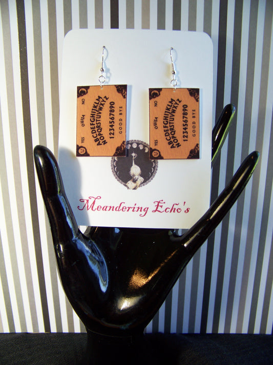 Ouija Board Earrings