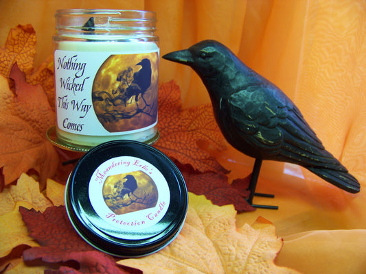 Nothing Wicked Comes This Way Protection Candle