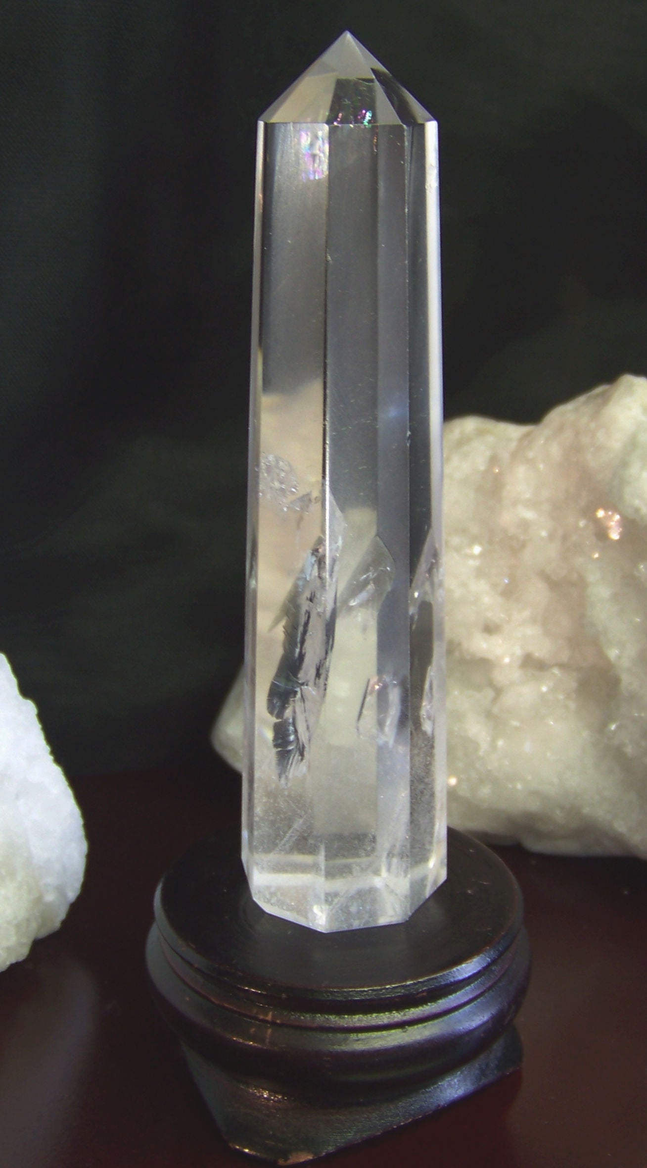 Clear Crystal Obelisk - 4 to 5 inches