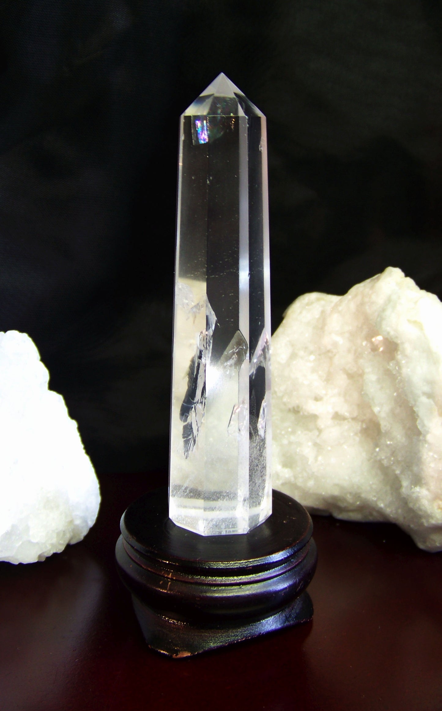 Clear Crystal Obelisk - 4 to 5 inches