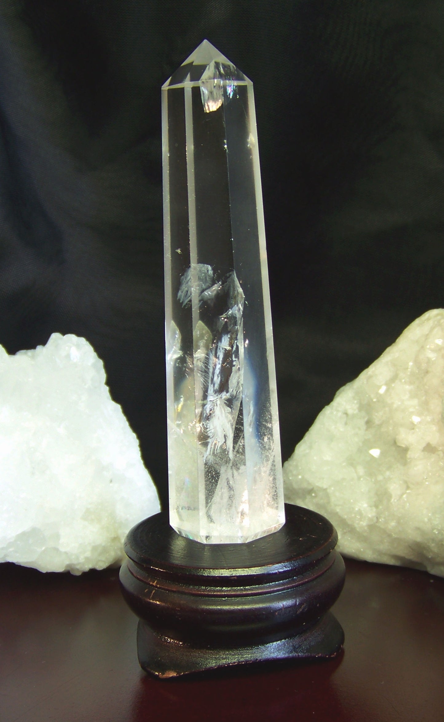 Clear Crystal Obelisk - 4 to 5 inches