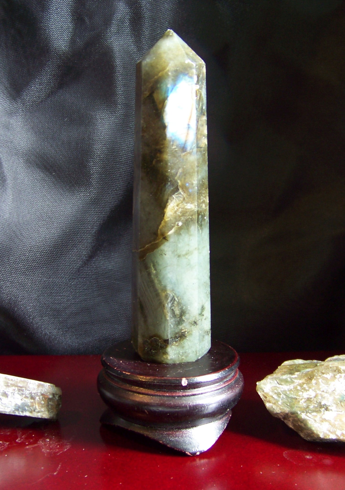 Labradorite Obelisk - 4 to 5 inches