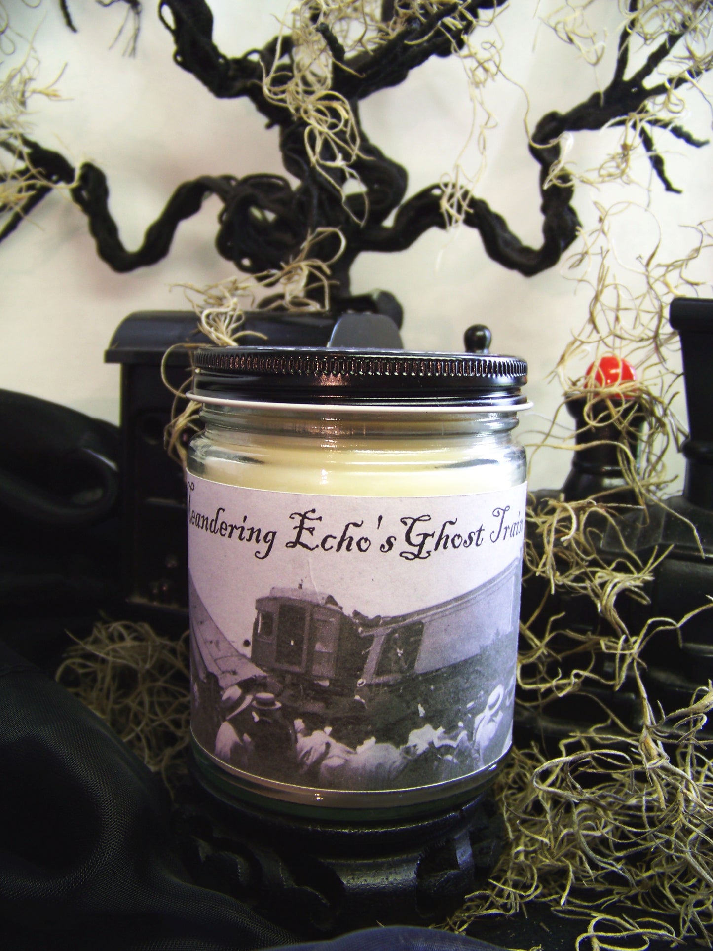 Ghost Train Candle