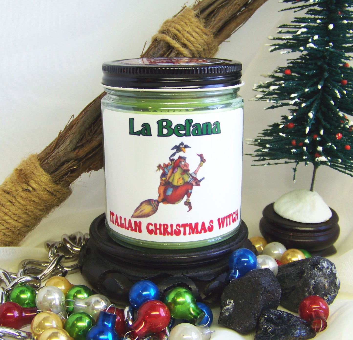 La Befana Christmas Candle