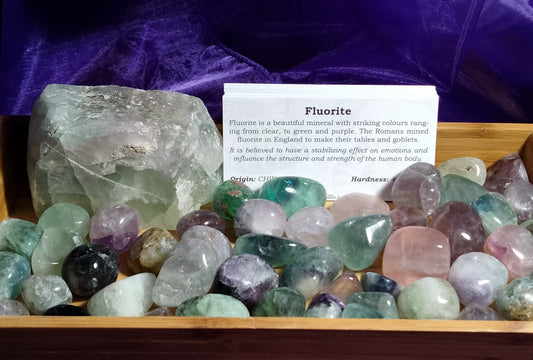 Fluorite Tumbled Stone