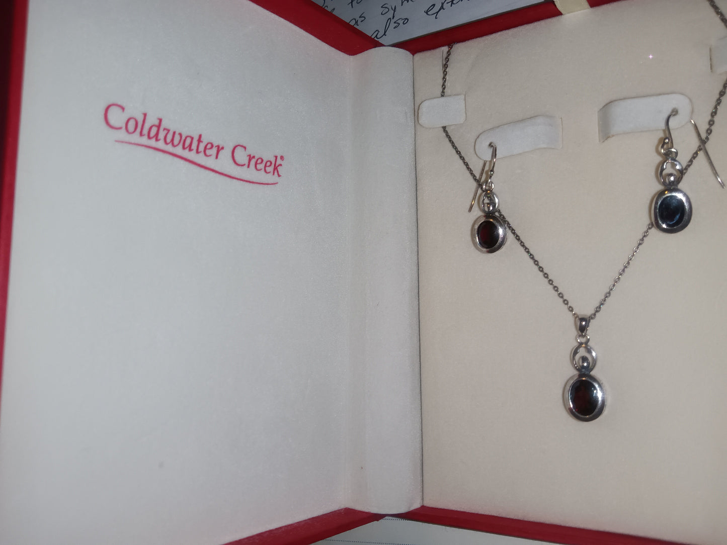 Garnet Jewelry Set - Coldwater Creek